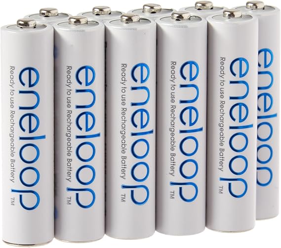 Eneloop TS-9RO6-4EQX AAA 4th generation 800mAh Min. 750mAh NiMH Pre-Charged Rechargeable Battery with Holder Pack of 10