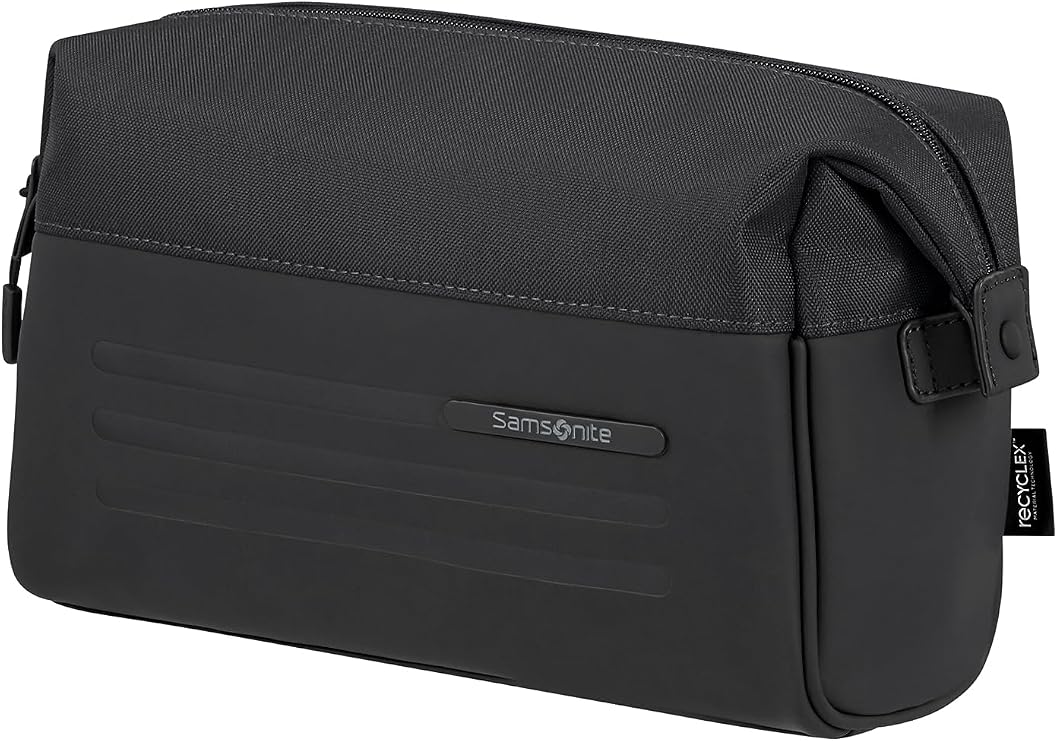 Samsonite Stackd Toilet Kit-Toiletry Bag, Black (Black)