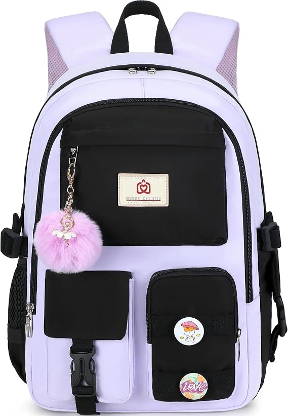 Hidds Backpack for Girls School Backpacks Women College Bookbag Travel Bags