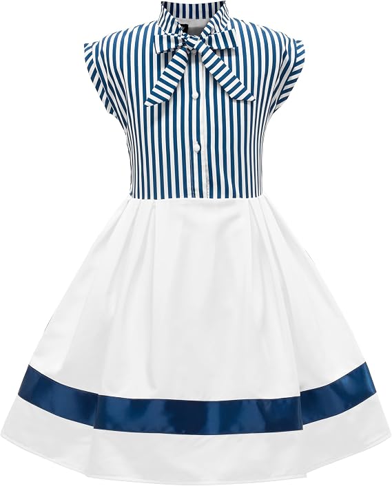 BlackButterfly Girls Polly Striped Dress