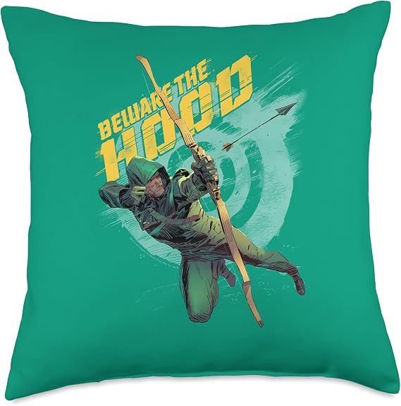 Arrow: TV Series Beware Throw Pillow