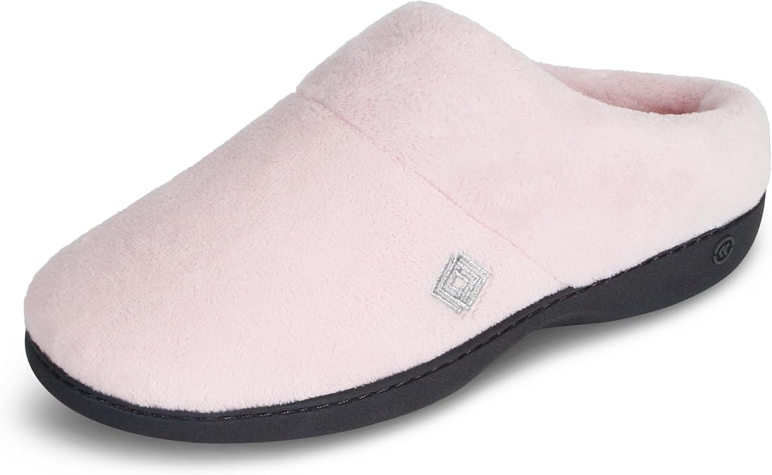 isotoner womens Classic Clog Non-slip Memory Foam Slippers