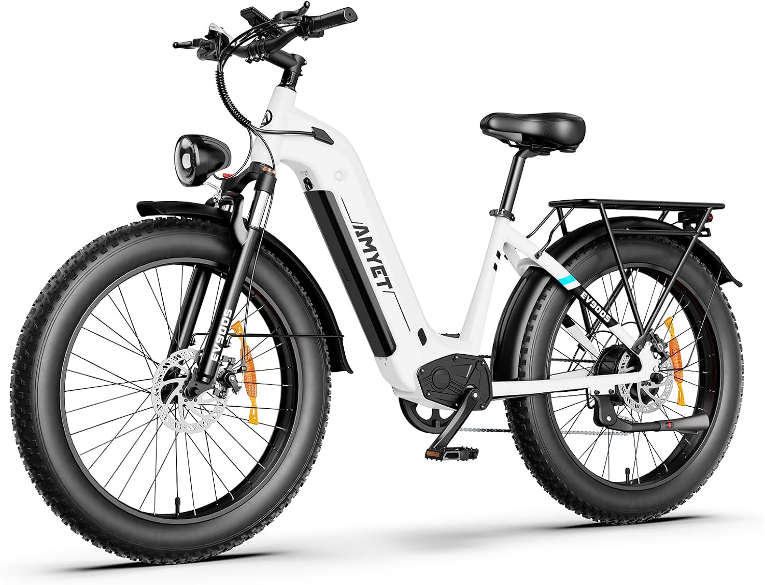 EV900XEV900S Peak 1500W Ebike,52V48V 20Ah Removable Battery,26 Fat Tire,70Miles&amp;amp;32MPH28MPH,Electric Bike for Adults,7 Speed Gears,Dual Shock Absorber,Adults Electric Bicycle