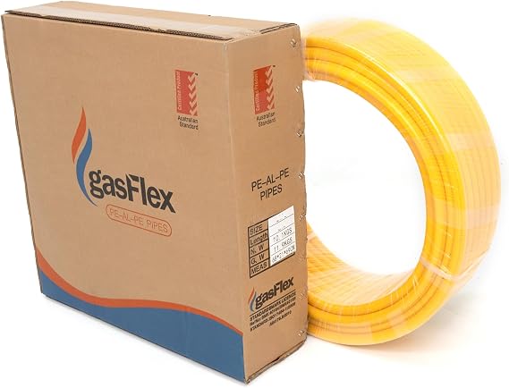 3/4" GasFlex System Tubing Pipe (330ft/100m roll) - 1620 Size Indoor/Underground Installation
