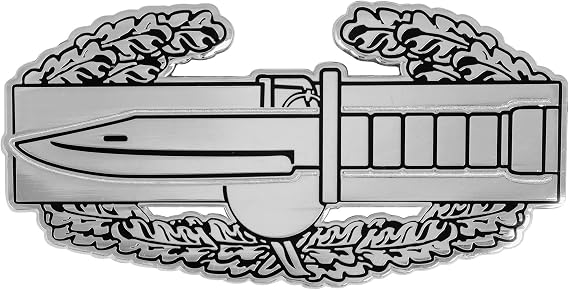 Combat Action Badge (CAB) Officially Licensed Car Emblem