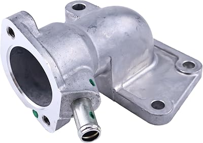 Thermostat Housing Flange 15521-72703 Compatible with Kubota L245 Engine, L4350DT L4350DT M4030 M4030DT M5030 Tractor Replaces 15521-72702, 6646743, 19202-72702, 6630204