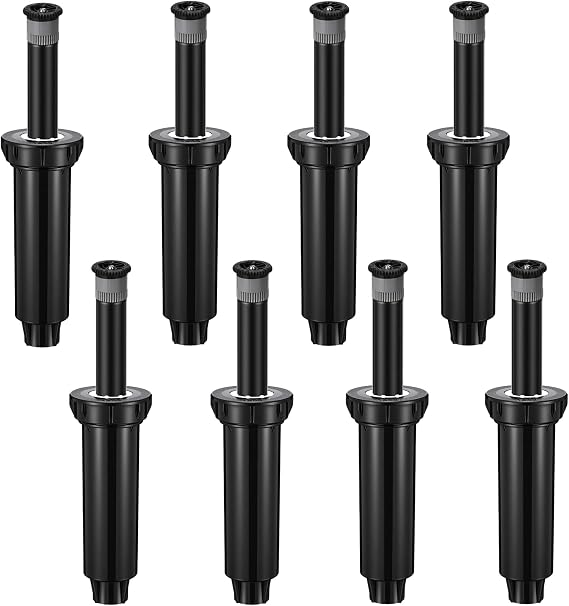 8 Pack Sprinkler Head Replacement, Compatible with Rain Bird 1800