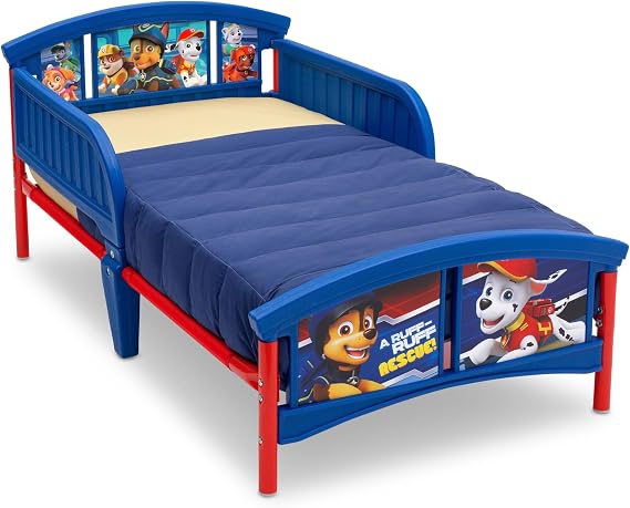 Delta Children Plastic Toddler Bed, Nick Jr. PAW Patrol