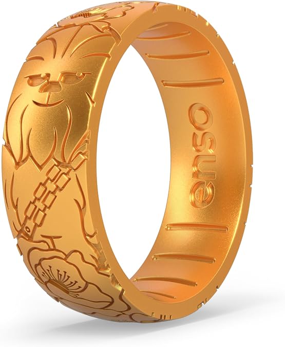 Enso Rings Star Wars Floral Collection - Classic Silicone Ring - Flexible and Comfortable Design