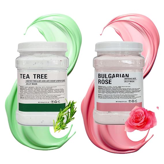 Jelly Masks for Facials Professional & Vajacials - Professional Gel Mask for Face, Mascarilla Hidroplastica Facial, Vajacial Mask