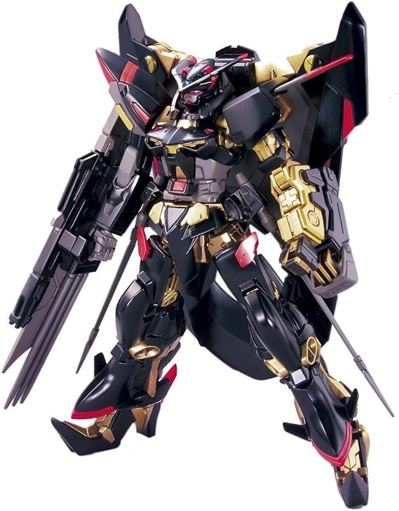 Bandai 5057591 Gundam Astray Gold Frame Amatu Mina Hg 1/144 Model Kit