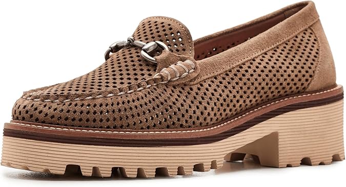 Johnston & Murphy Emmalynn Perfed Bit Loafers