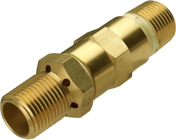 Celestial Fire Glass LP Propane Gas Air Mixer Valve, 1/2", Solid Brass, 150K BTU