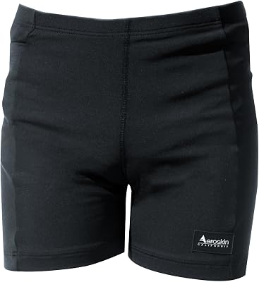 Polypropylene Swim Short in Solid Color with Side Pocket Black, Medium