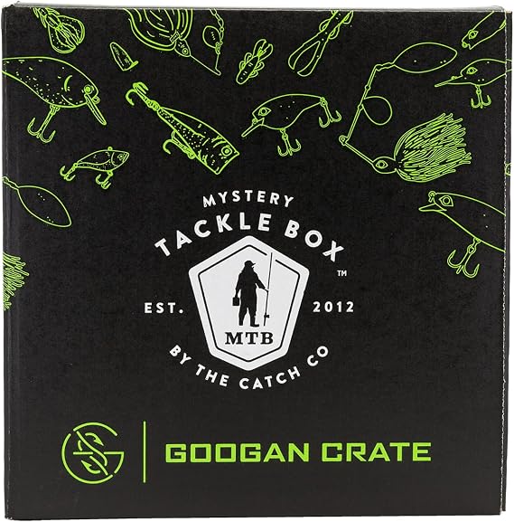 Catch Co Mystery Tackle Box Googan Squad Crate Bass Fishing Kit | Topwater Fishing