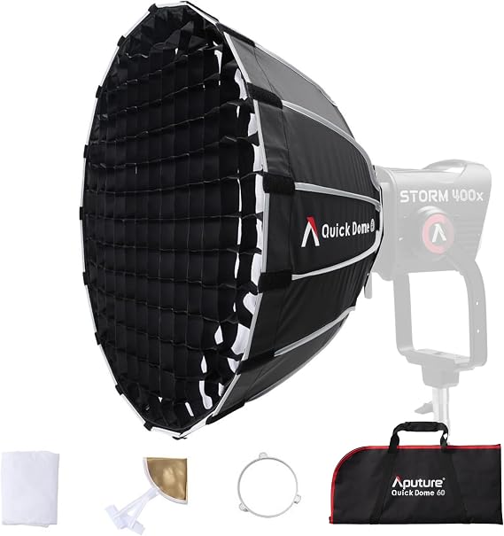Aputure Light Dome Quick Dome 60 Softbox,60cm(2ft) Circular Bowens Mount