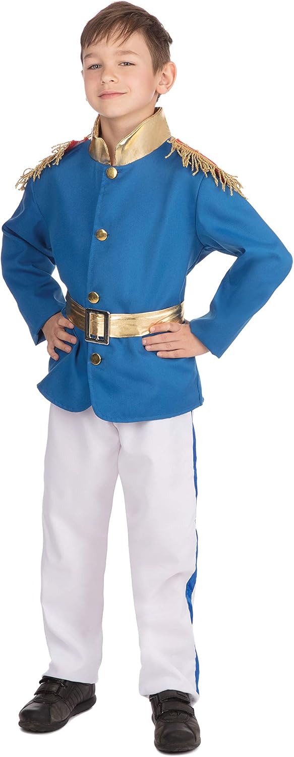 Bristol Novelty CC992 Prince Costume, White