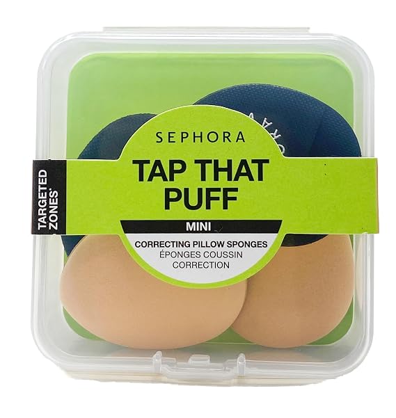 Sephora Collection Mini Tap That Puff Makeup Sponges (4 mini puff)