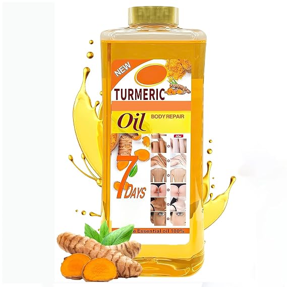Lucift Soft 7 oil, Soft 7 Turmeric Oil, Soft 7 Turmeric oil for skin, Natural Moisturizing Nourishing for Face and Body Oil For All Skin Types