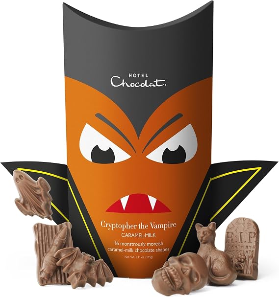 Hotel Chocolat - Cryptopher the Vampire Caramel Milk Chocolate
