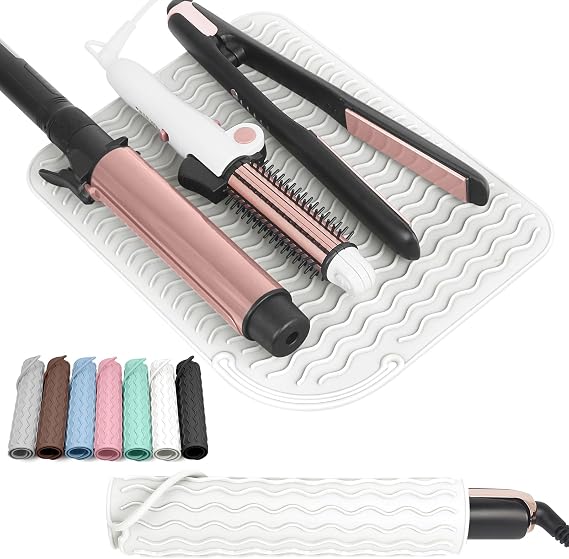 Plus Size Silicone Heat Proof Mat for Hair Straighteners