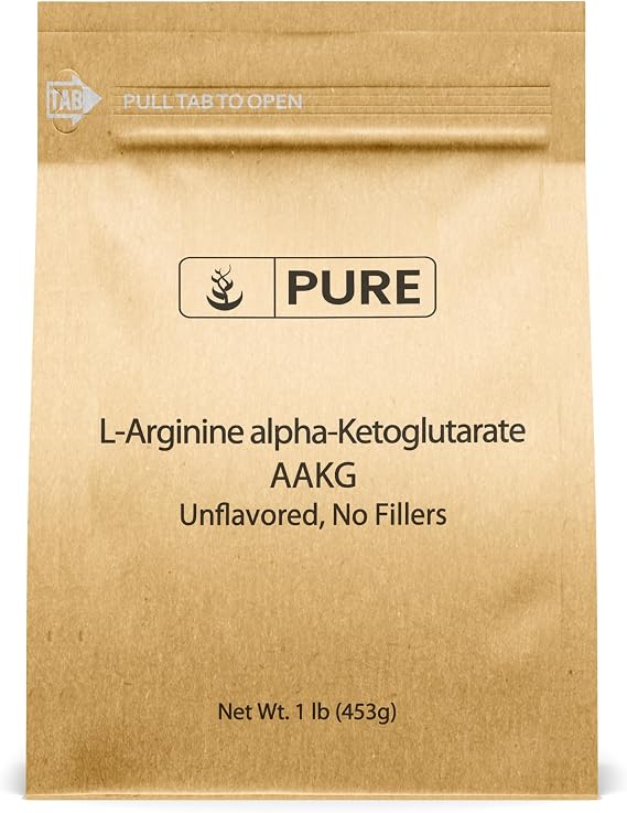 Pure Original Ingredients, Aakg L-arginine A-ketoglutarate Powder, 1 Lb