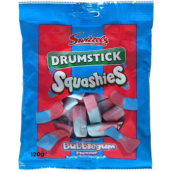 Drumstick Squashies Bubblegum Flavour (120g x 12)