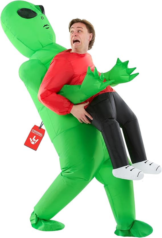 Morph Alien Costume, Inflatable Alien Costume, Halloween Costumes for Adult