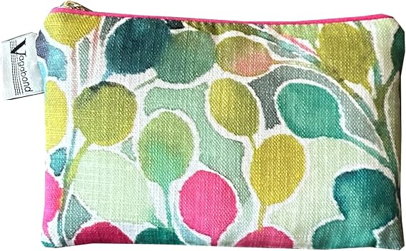 Vagabond Bags Ltd Mardi Gras Cosmetic Bag, Multicolored, Cosmetic bag with zip and waterproof lining