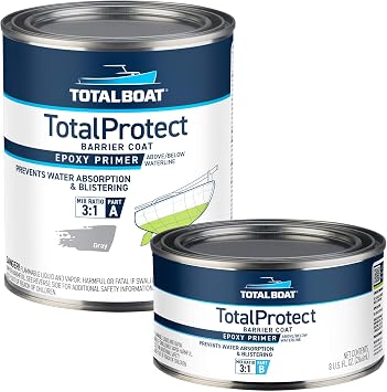 TotalBoat TotalProtect Epoxy Barrier Coat System Gray, Quart