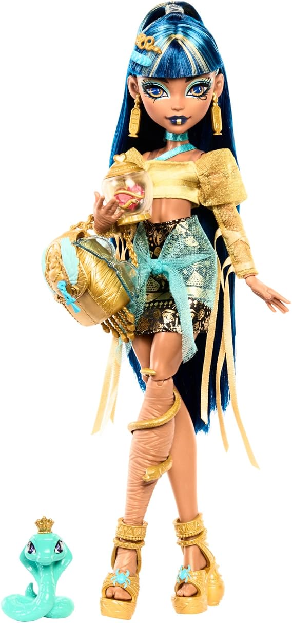 ​Monster High Cleo De Nile Doll in Golden Clothes