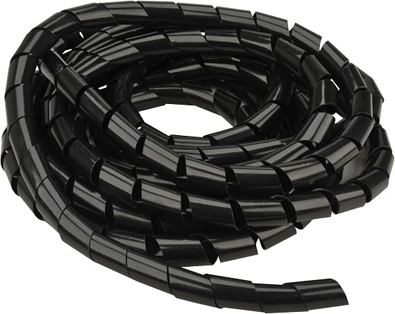 Unitec Spiral Hose 15 mm 10 m Black