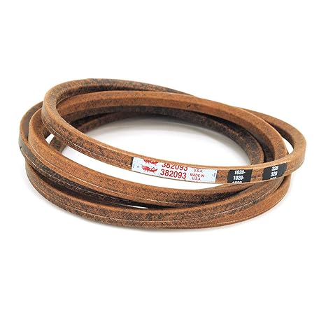Grasshopper Lawn Mower MaxLife Belt, Designed to Specific Material, Dimensions, Shape, Construction and Pliability Standards That Ensure Superior Performance and Long Life, OEM Replacement Part 382093