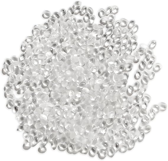 Poly Pellets Weighted Stuffing Beads, Stuffing Beads Polyethylene Filler Beads Craft 100g/3.52oz Weighted Beads