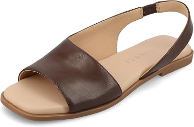 Journee Collection Womens Brinsley Slingback Flat Sandals