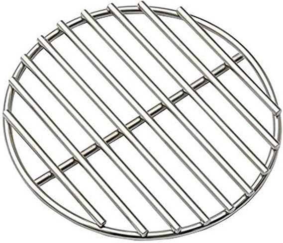 7.5" BBQ High Heat Stainless Steel Charcoal Fire Grate Fits for Kamado Grill JR Fire Grate and Kamado Grill Parts Charcoal Grate Replacement Accessories(7 1/2")