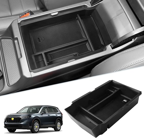 SKTU for 2023-2026 2027 Honda CRV Center Console Organizer w/Coin Holder