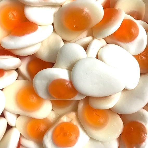 Vidal Mini Fried Eggs Gummy Candy, 2.2 Pound Bag