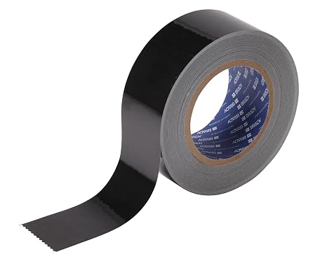 Brady ToughStripe Floor Marking Tape - Black, Non-Abrasive Floor Tape - 3" Width, 100' Length for Concrete, Harsh Conditions, Forklift, High Traffic Floors (104340)