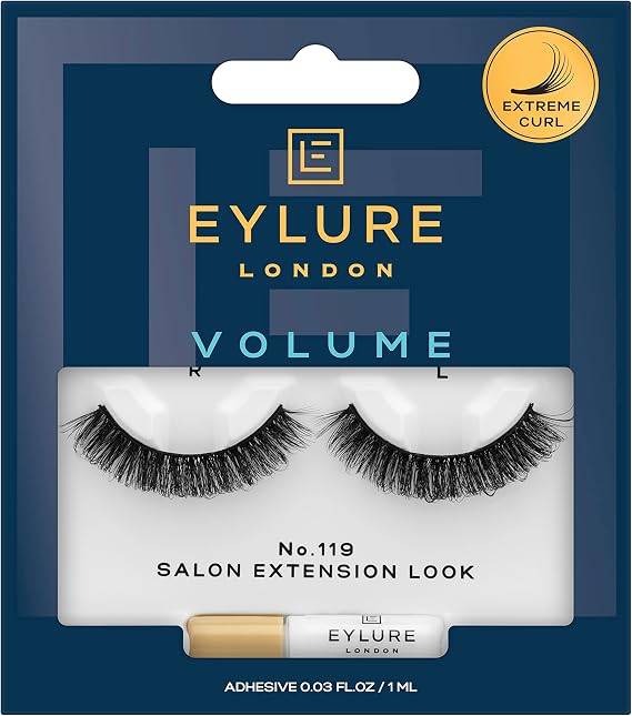 Eylure Volume & Curl No. 119 False Lashes (packaging may vary)
