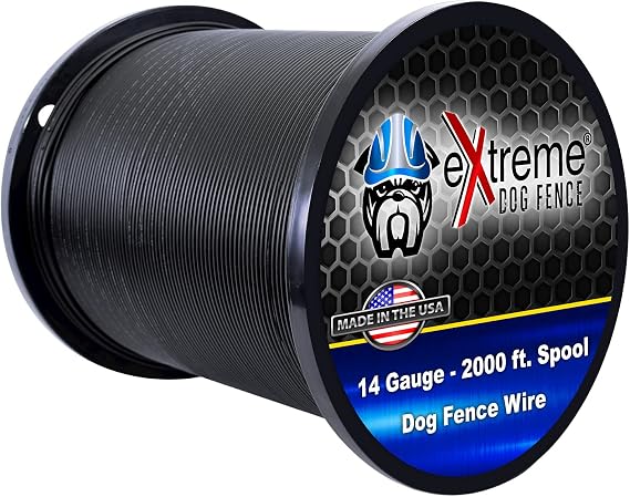 14 Gauge Electric Dog Fence Wire, 2000 ft, for All In-Ground Systems