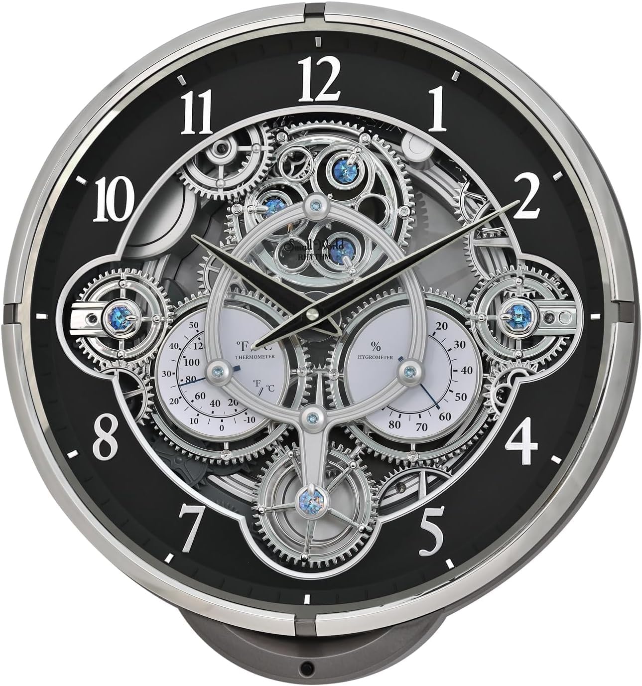Rhythm Clock "Chronograph 4MH442WU08