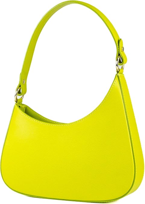 Premium Italian Leather Handmade in Florence, Italy. Small Handbags for Women with Detachable Strap Made in Italy