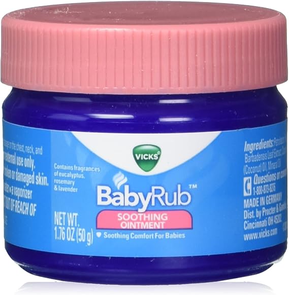 VICKS Baby RUB 50 GM, 1.76 oz