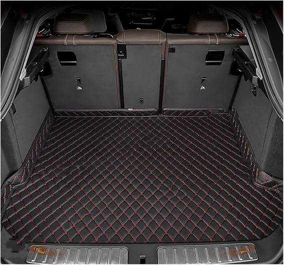 Boot Liner For Dongfeng For Forthing T5 For EVO 2021 2022 2023 2024 Car Trunk Mat Car Accessories Interior Decoration Boot Mat(Black-Red)