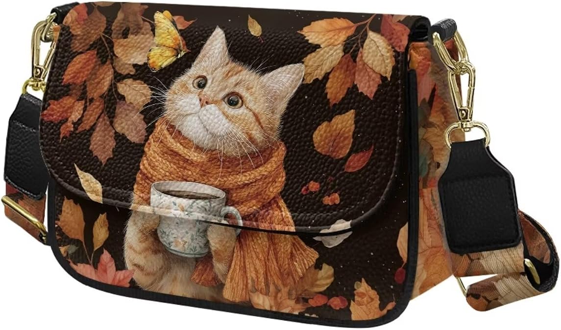 BIGCARJOB Crossbody Bag for Women Leather Shoulder Bag Crossbody Trendy Sling Bag for Travel