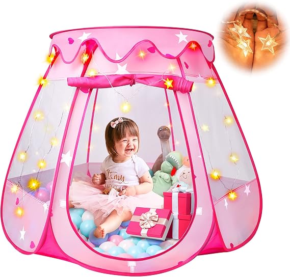 DISHIO Princess Dress Up Shoes and Princess Tent Bundle Sale