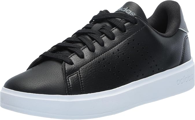 adidas Men's Advantage 2.0, Black/Black/Grey, 8