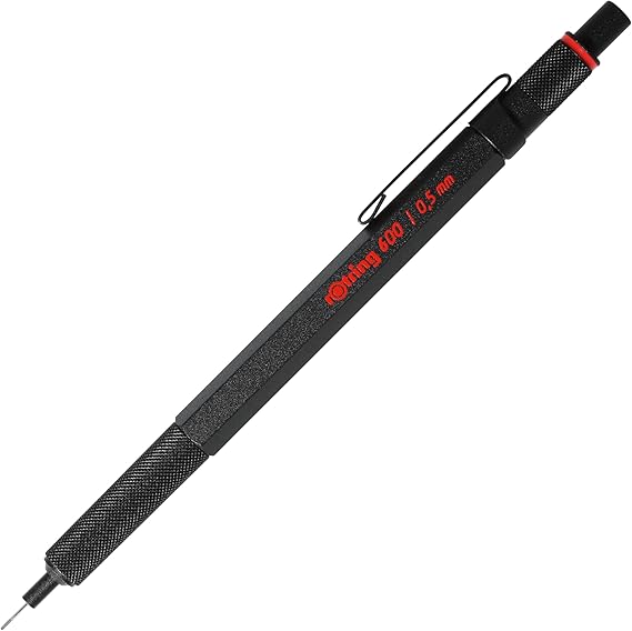 Rotring Mechanical Pencil 600 0.5mm Black 1904443 Genuine Imported Item