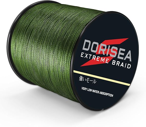 Extreme Braid 100% Pe 300m/328Yards Braided Fishing Line 6-550Lb Test Fishing Wire Fishing String-Abrasion Resistant Incredible Superline Zero Stretch Small Diameter